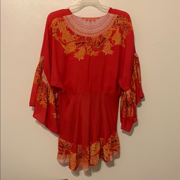 Free People, flowy, boho top - Picture 6 of 6